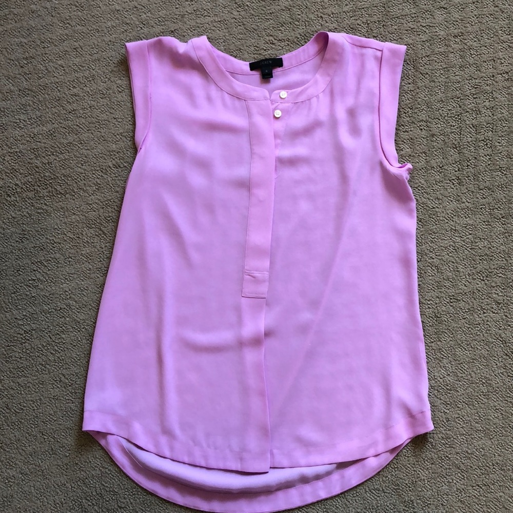 J. Crew size 0 pink/purple top